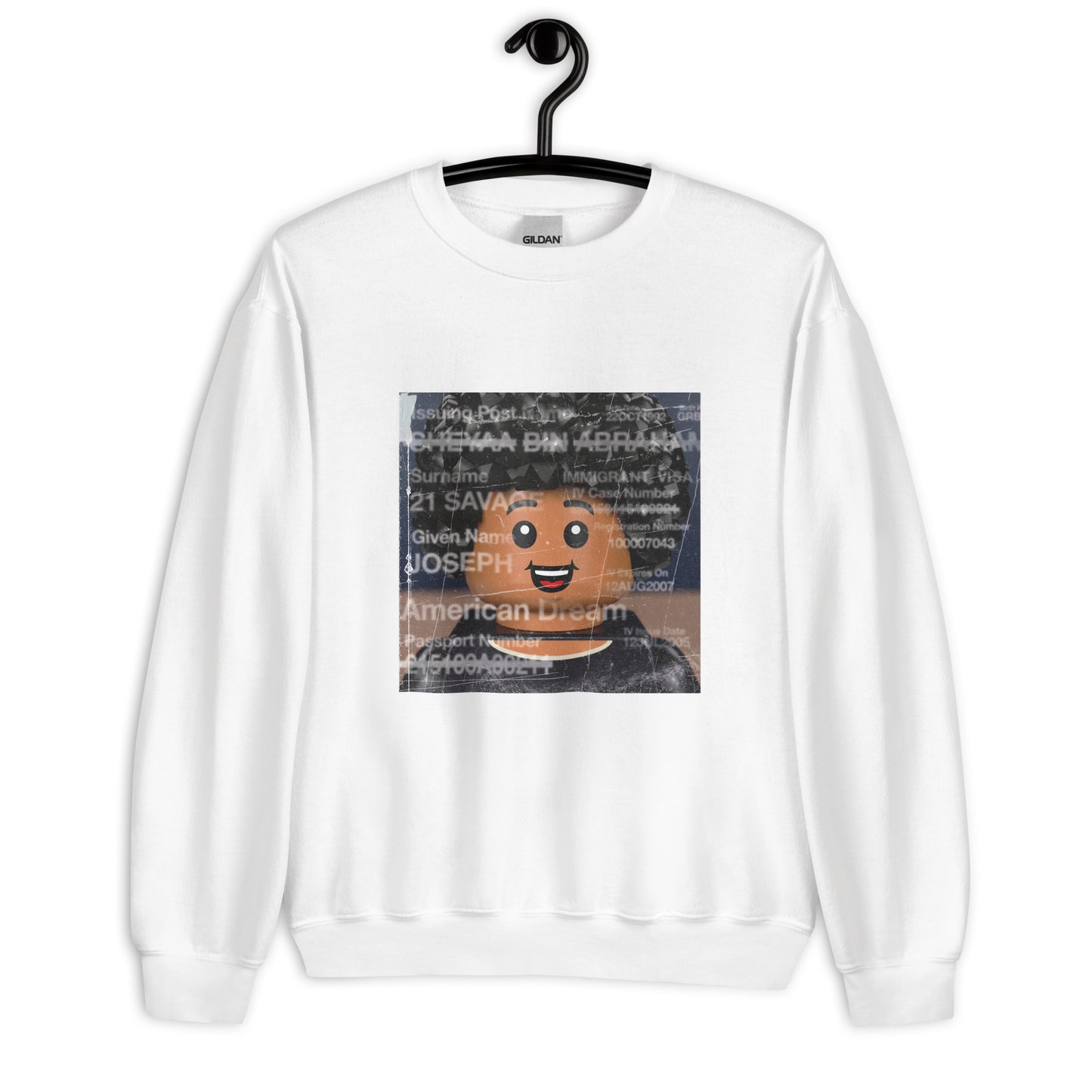 "21 Savage - American Dream" Lego Parody Sweatshirt