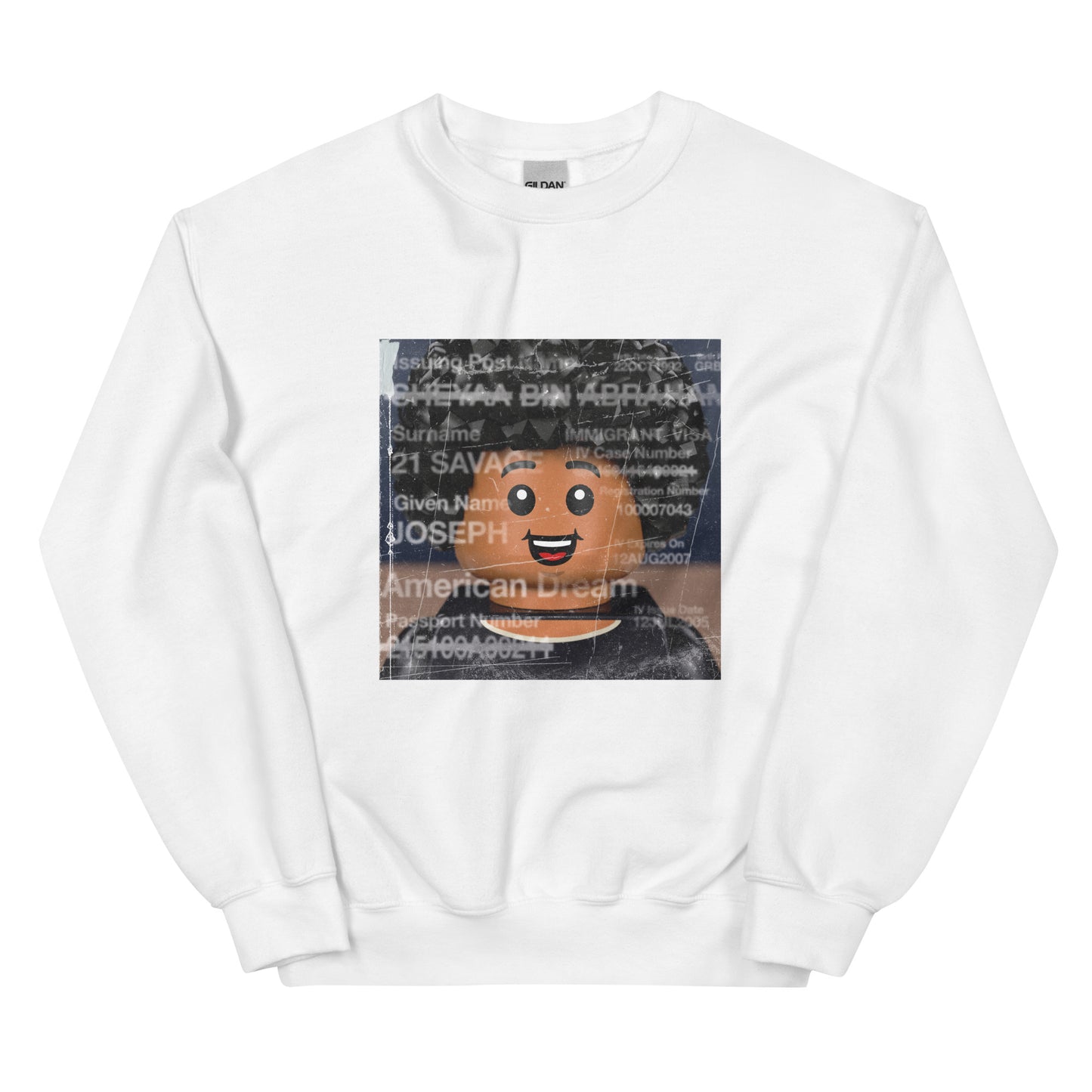 "21 Savage - American Dream" Lego Parody Sweatshirt