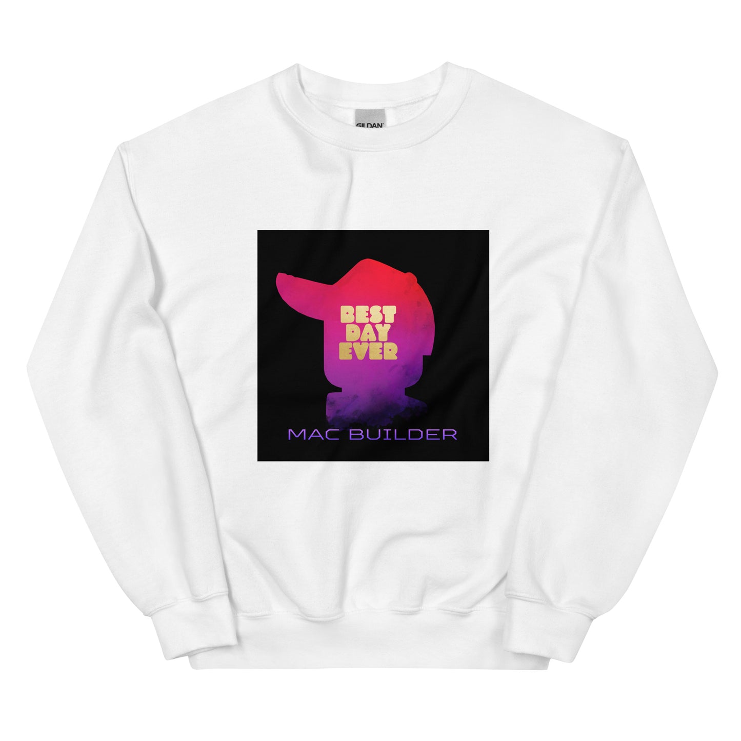 "Mac Miller - Best Day Ever (5th Anniversary Remastered Edition)" Lego Parody Sweatshirt