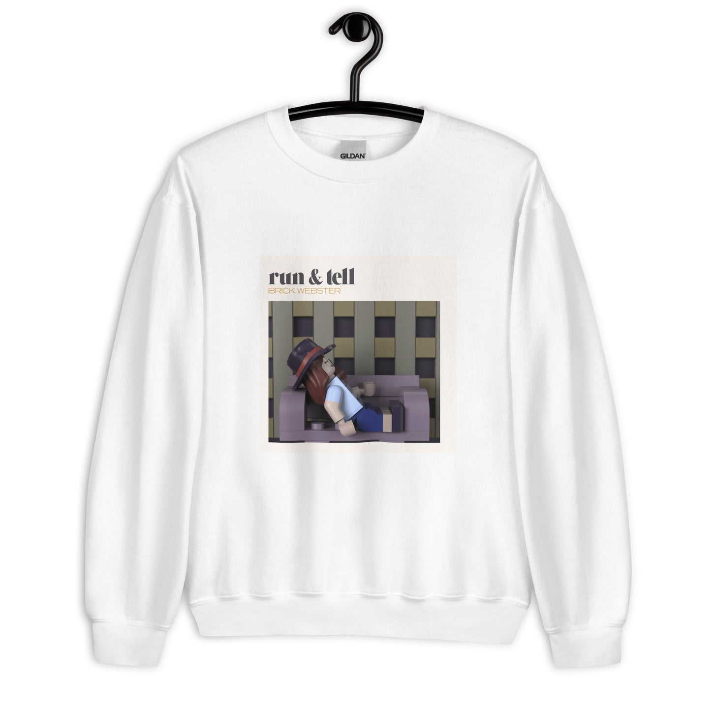 "Faye Webster - Run & Tell" Lego Parody Sweatshirt