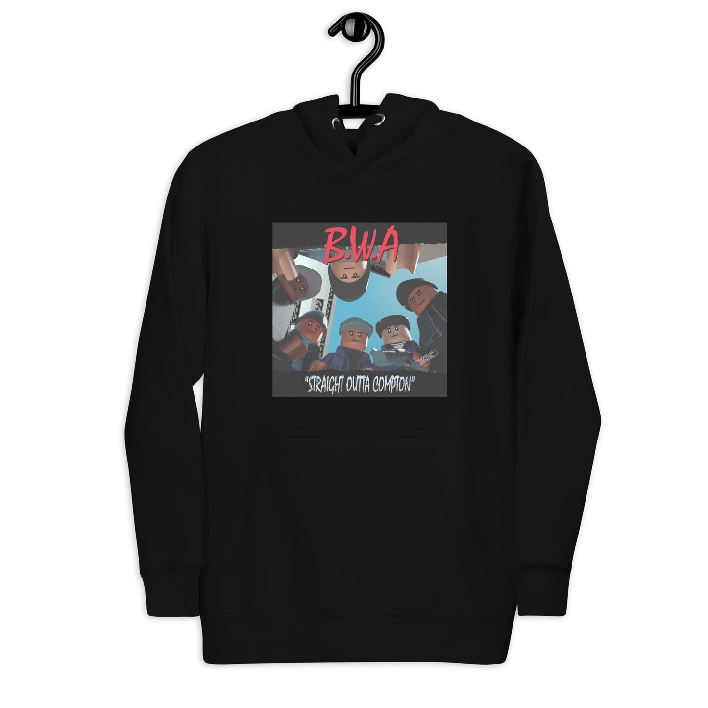 "N.W.A - Straight Outta Compton" Lego Parody Hoodie