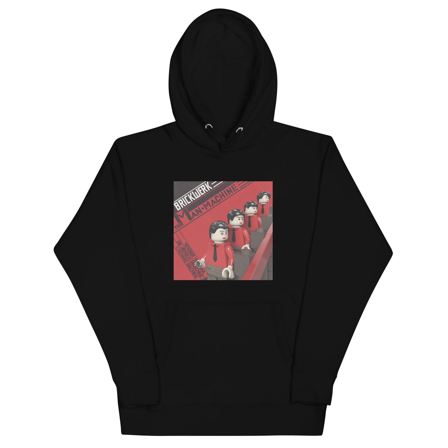 "Kraftwerk - The Man-Machine" Lego Parody Hoodie