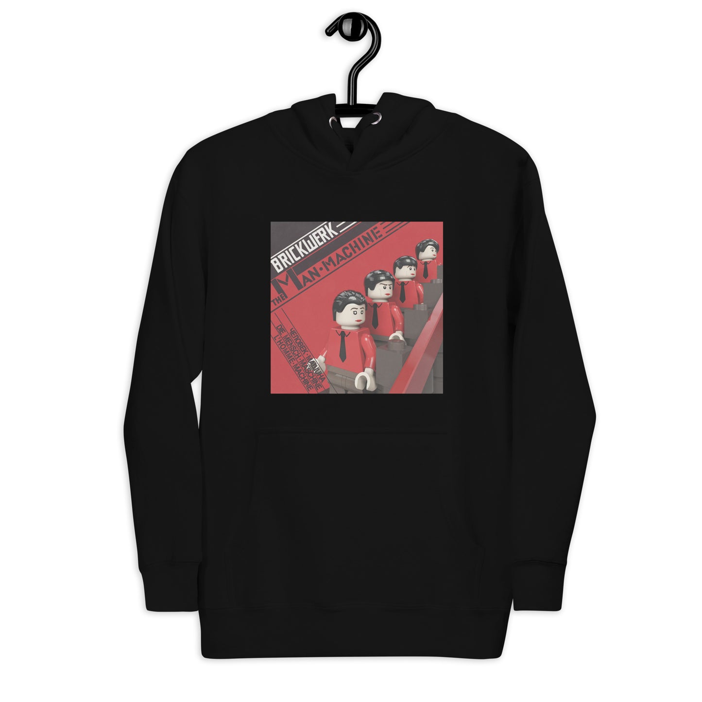 "Kraftwerk - The Man-Machine" Lego Parody Hoodie