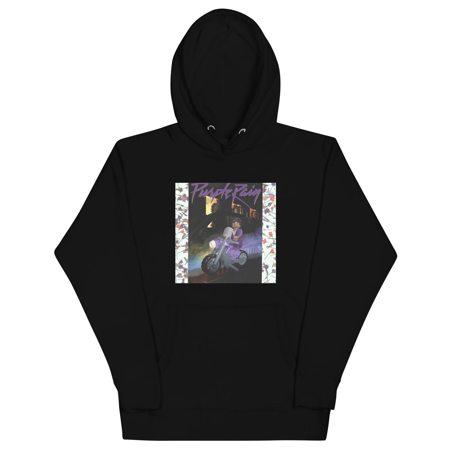 "Prince and The Revolution - Purple Rain" Lego Parody Hoodie