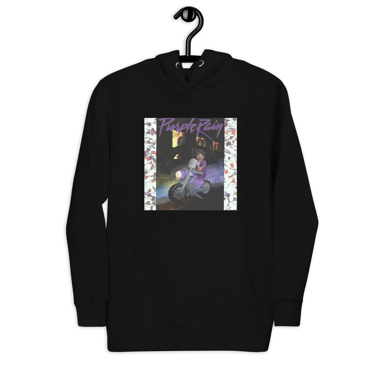 "Prince and The Revolution - Purple Rain" Lego Parody Hoodie