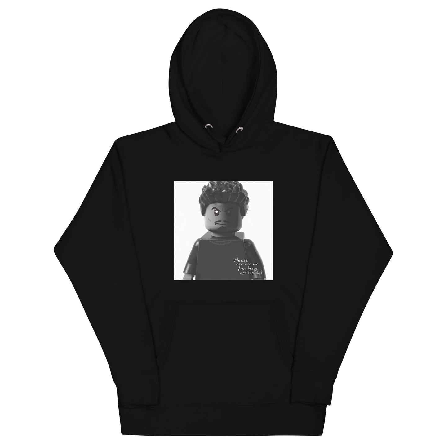 "Roddy Ricch - Please Excuse Me for Being Antisocial" Lego Parody Hoodie