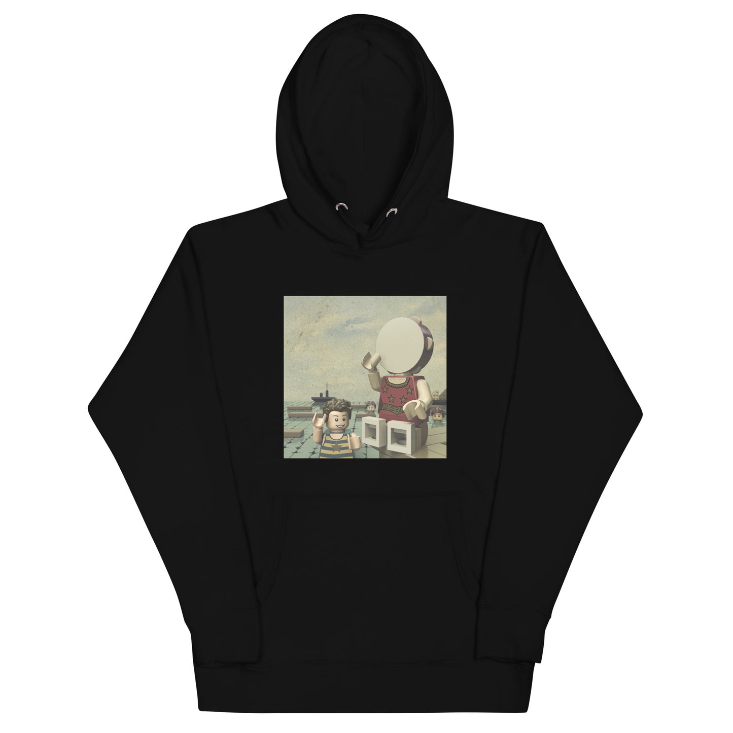 "Neutral Milk Hotel - In the Aeroplane Over the Sea" Lego Parody Hoodie