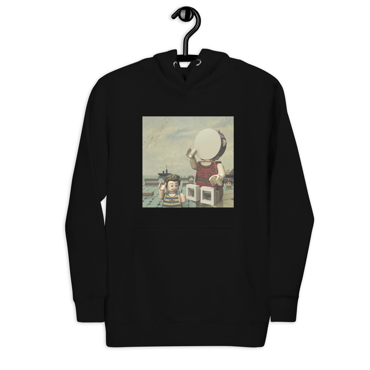 "Neutral Milk Hotel - In the Aeroplane Over the Sea" Lego Parody Hoodie