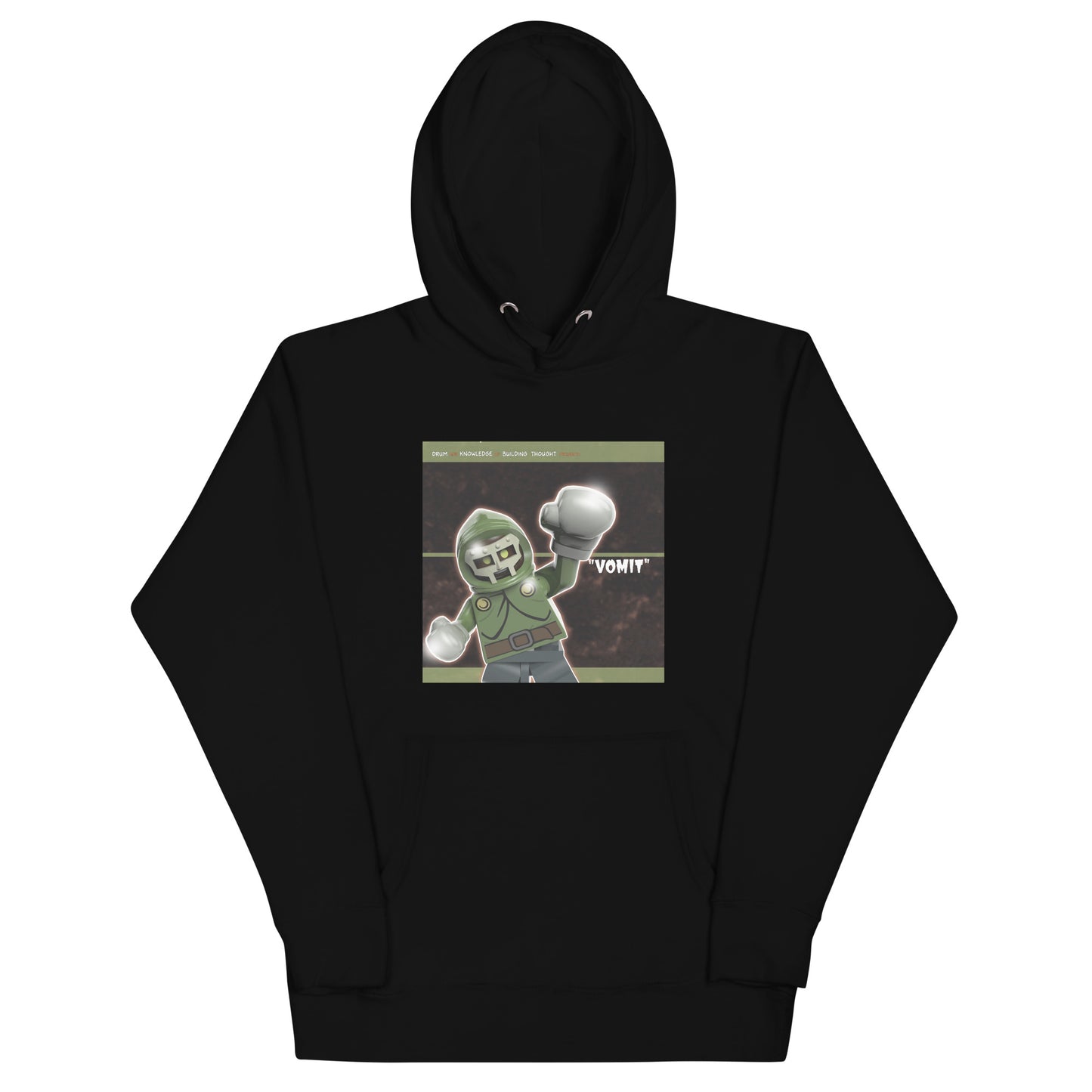 "MF DOOM & Parallel Thought - Vomit" Lego Parody Hoodie