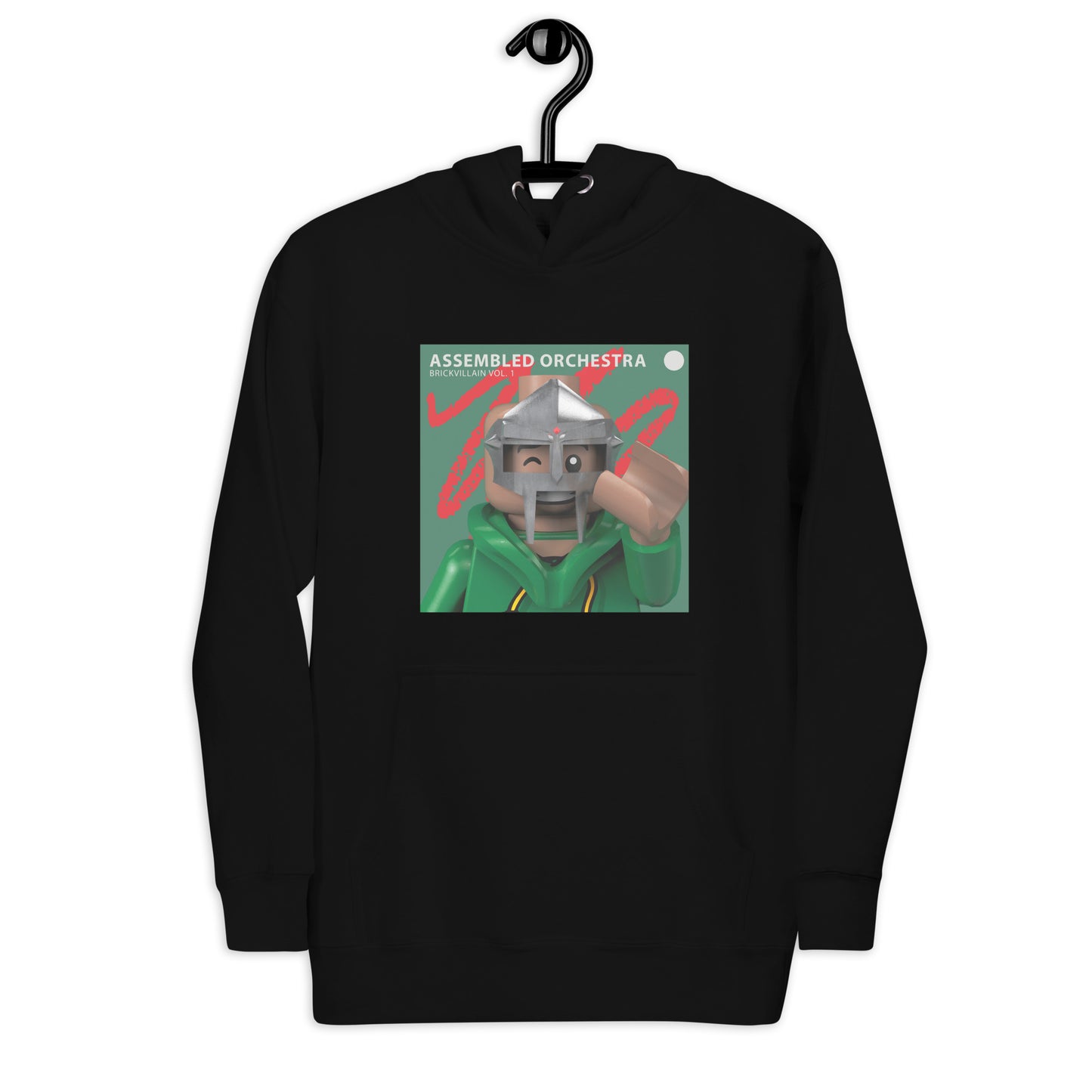 "Abstract Orchestra - Madvillain, Vol. 1" Lego Parody Hoodie