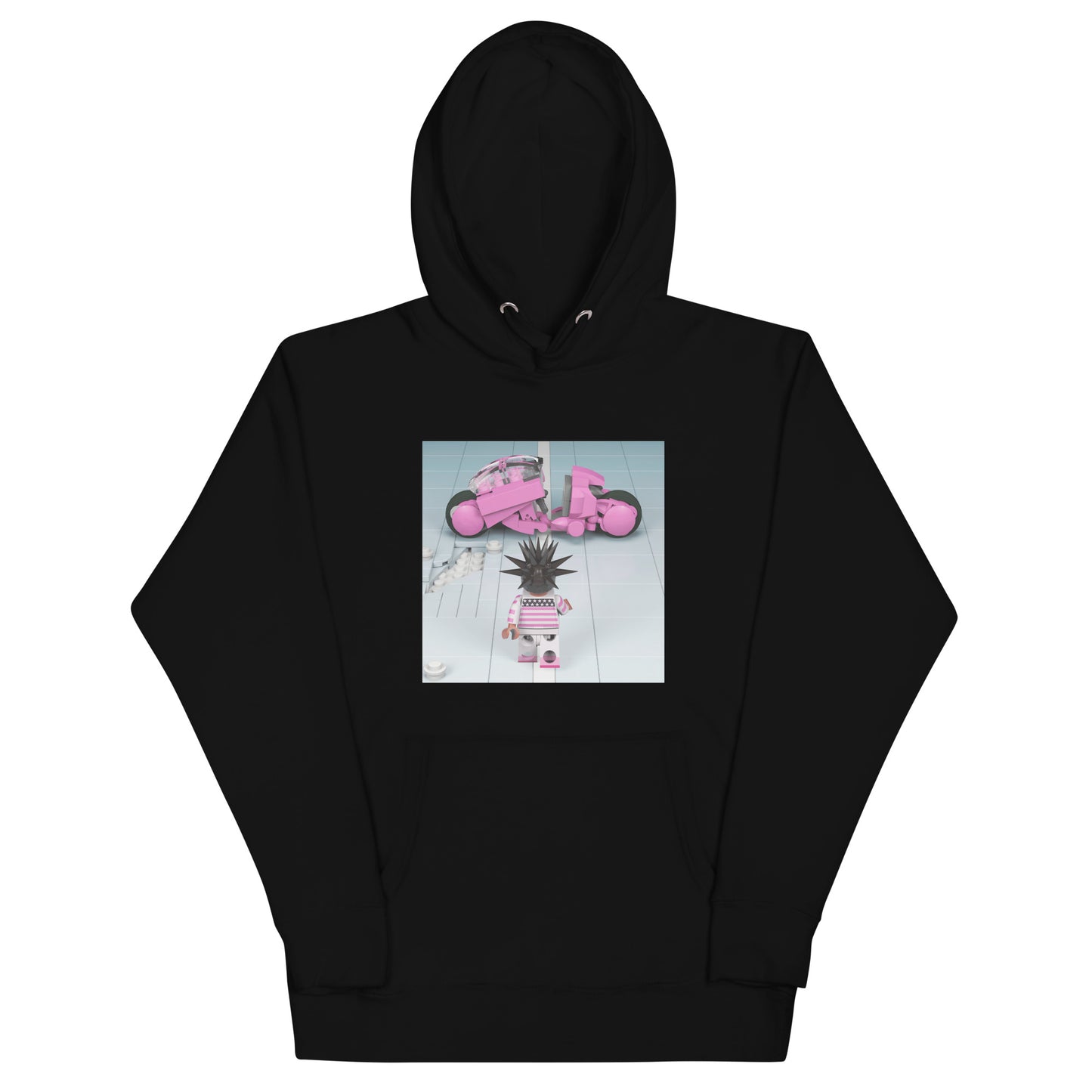 "Lil Uzi Vert - Pink Tape vs. Akira" Lego Parody Hoodie