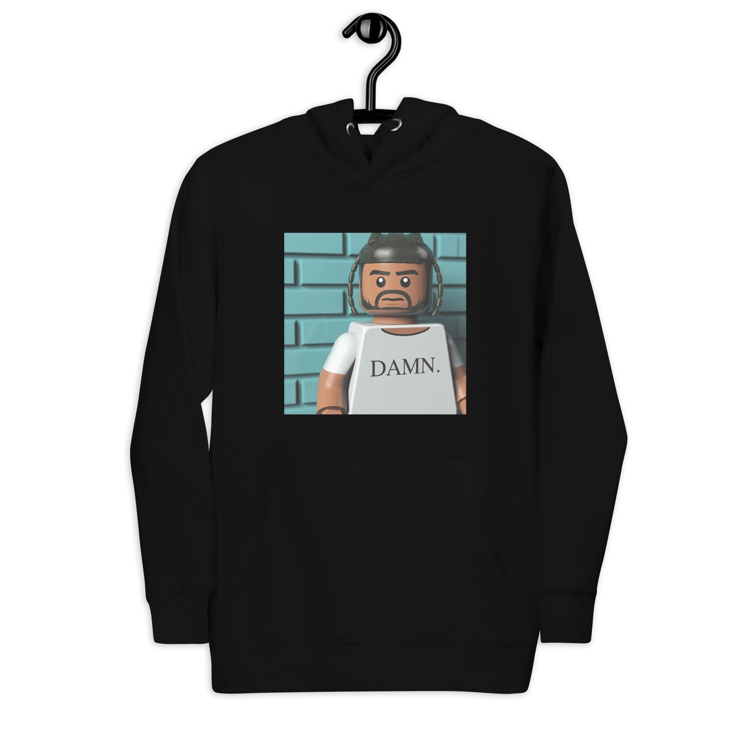 "Kendrick Lamar - DAMN. (Cover Shoot Outtake)" Lego Parody Hoodie