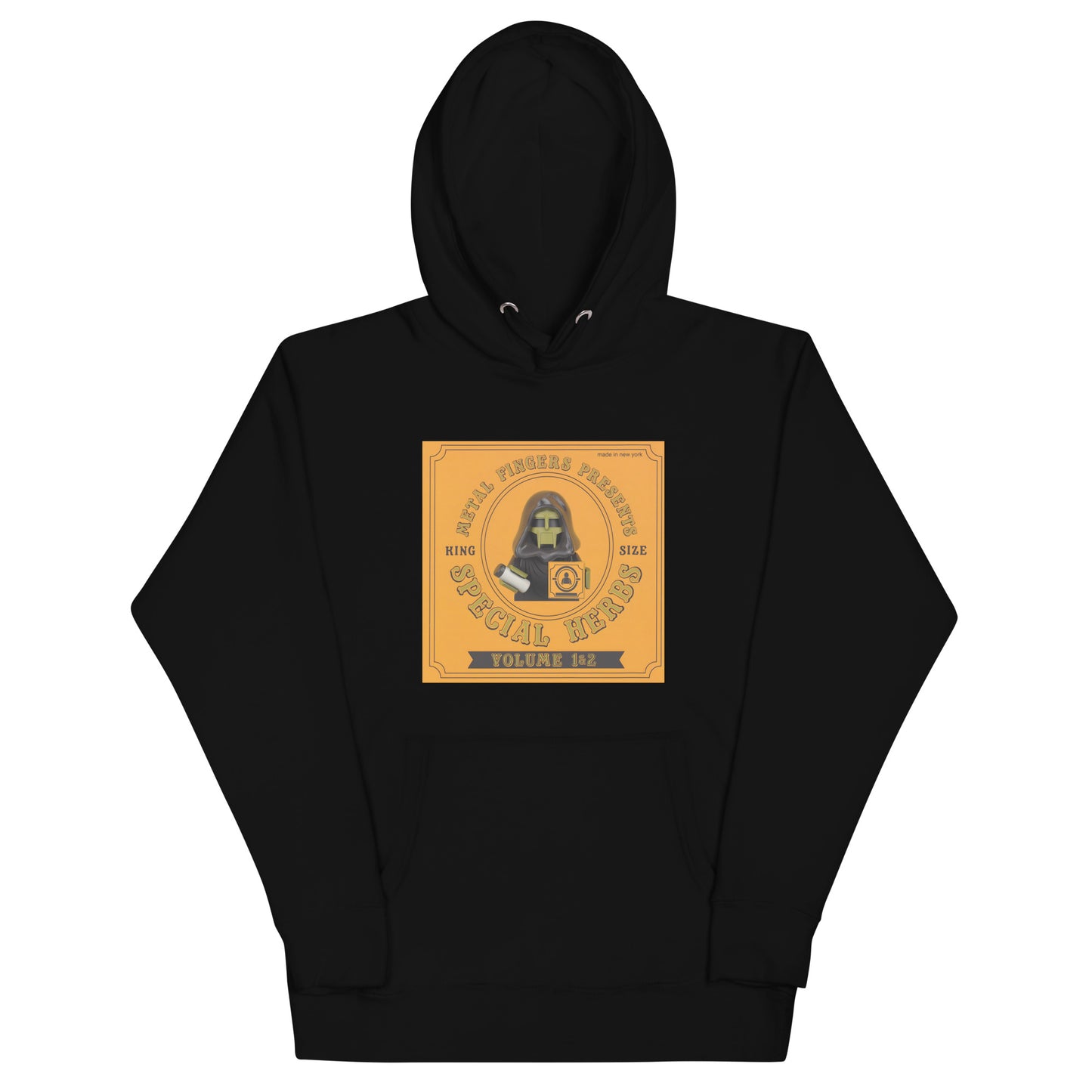 "MF DOOM - Metal Fingers Presents: Special Herbs, Vol. 1 & 2" Lego Parody Hoodie