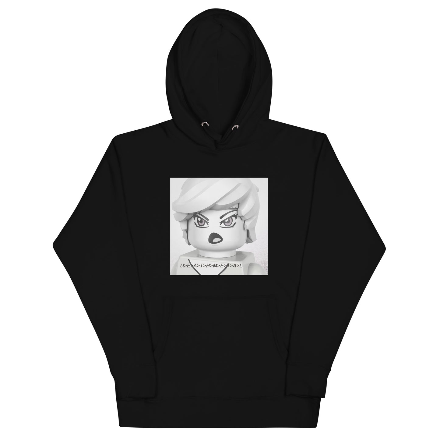 "Panchiko - D>E>A>T>H>M>E>T>A>L" Lego Parody Hoodie