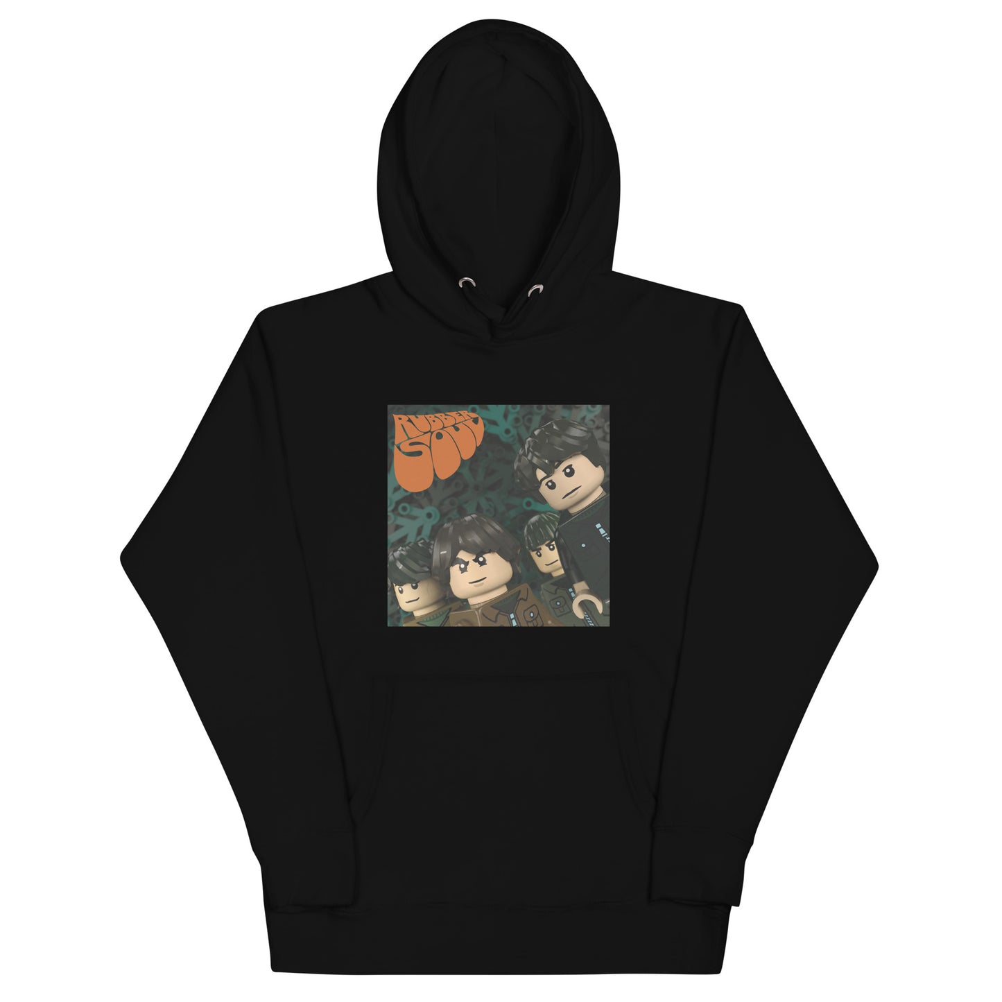 "The Beatles - Rubber Soul" Lego Parody Hoodie