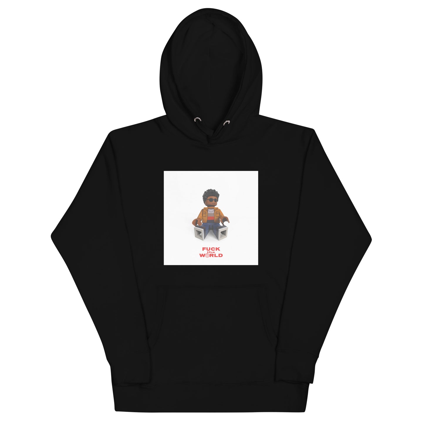 "Brent Faiyaz -  Fuck The World" Lego Parody Hoodie