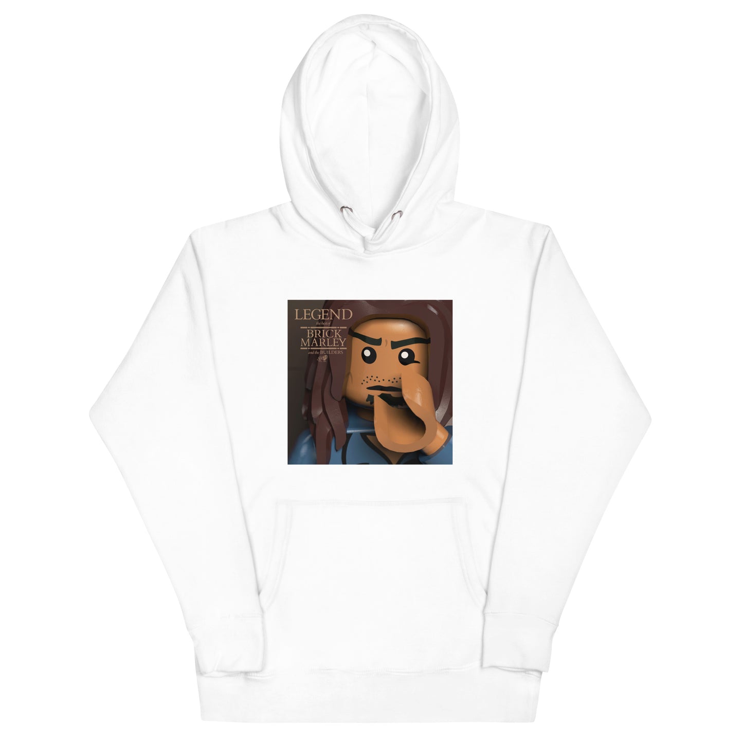 "Bob Marley & The Wailers - Legend" Lego Parody Hoodie