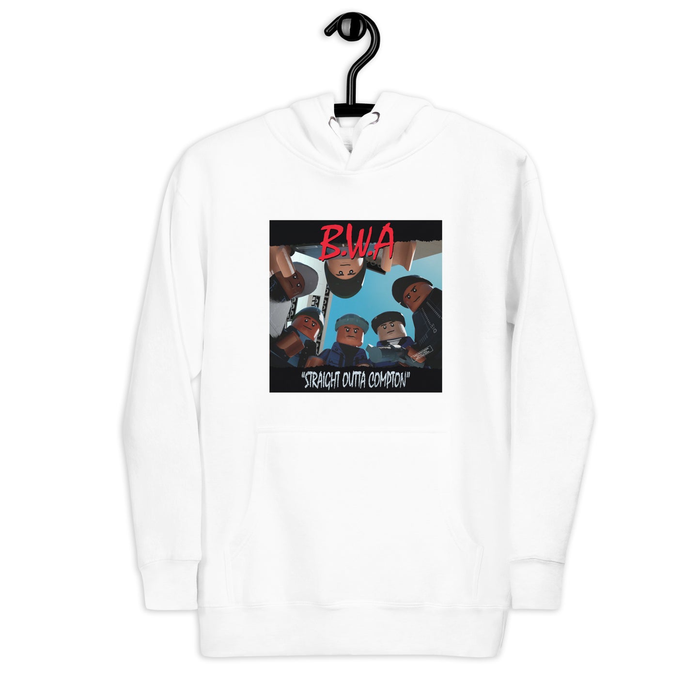 "N.W.A - Straight Outta Compton" Lego Parody Hoodie