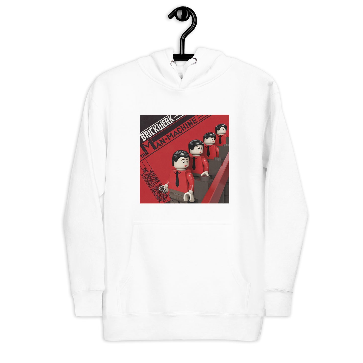 "Kraftwerk - The Man-Machine" Lego Parody Hoodie