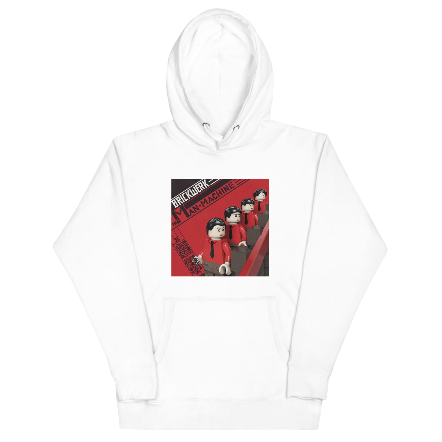 "Kraftwerk - The Man-Machine" Lego Parody Hoodie