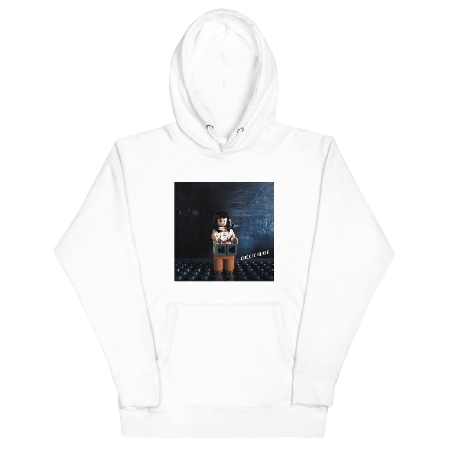 "Amy Winehouse - Back To Black" Lego Parody Hoodie