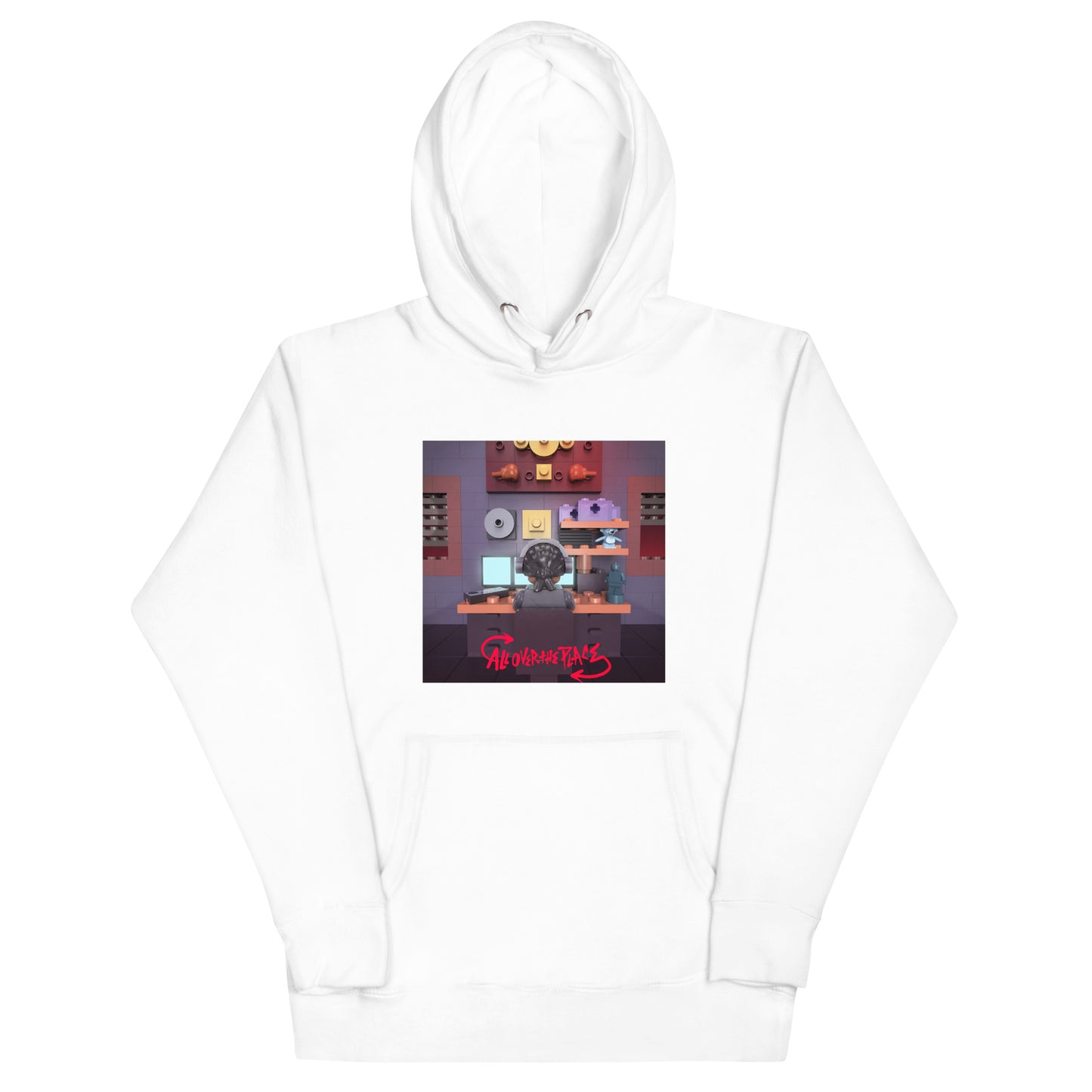 "KSI - All Over The Place" Lego Parody Hoodie