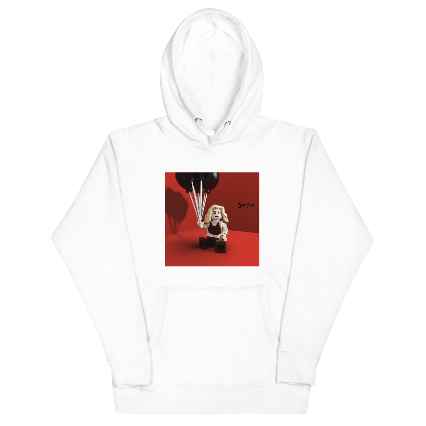 "Avril Lavigne - Love Sux" Lego Parody Hoodie