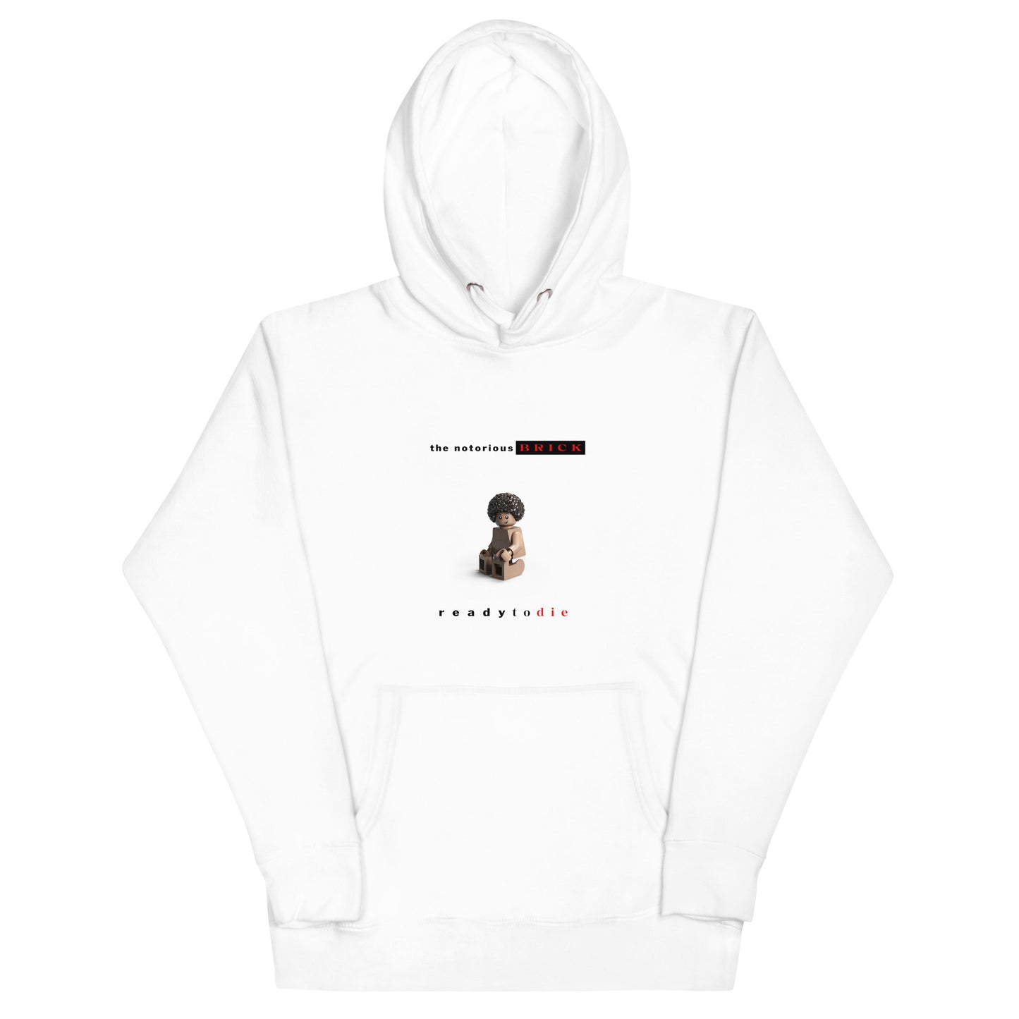 "The Notorious B.I.G. (Biggie Smalls) - Ready To Die" Lego Parody Hoodie