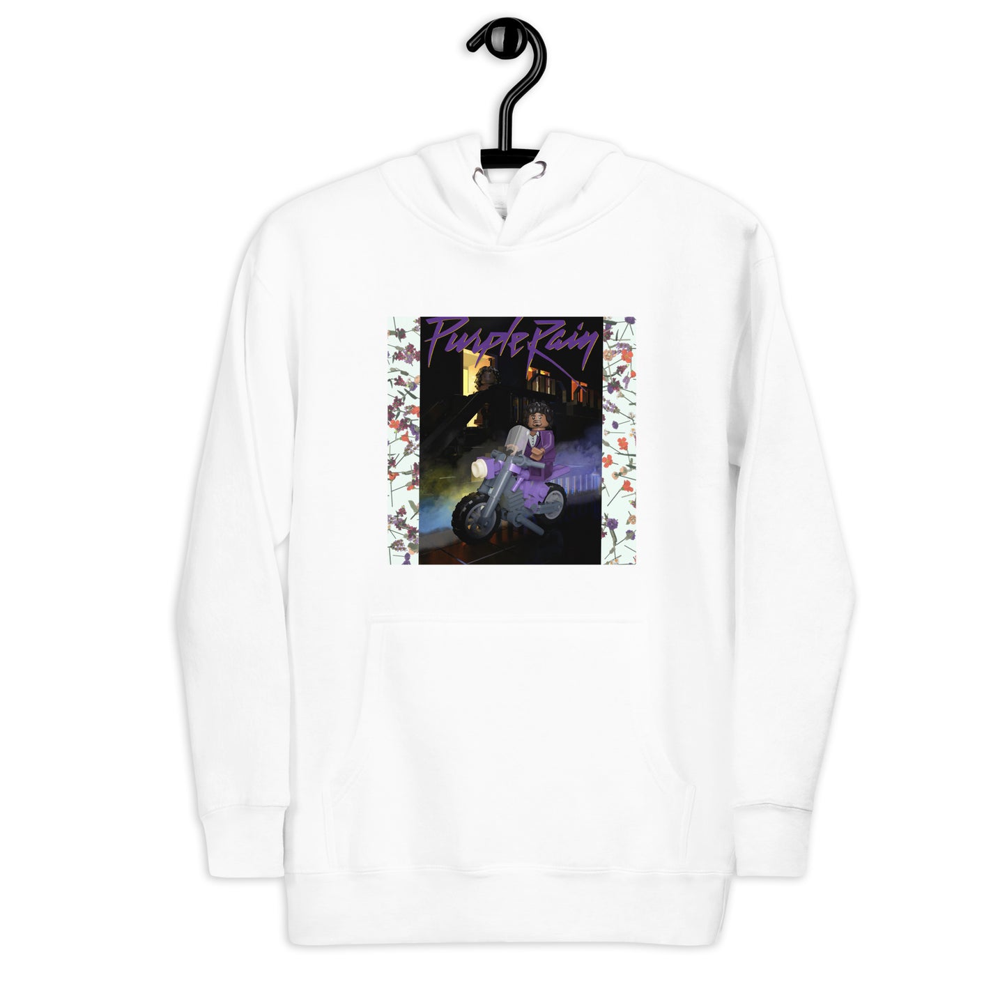 "Prince and The Revolution - Purple Rain" Lego Parody Hoodie