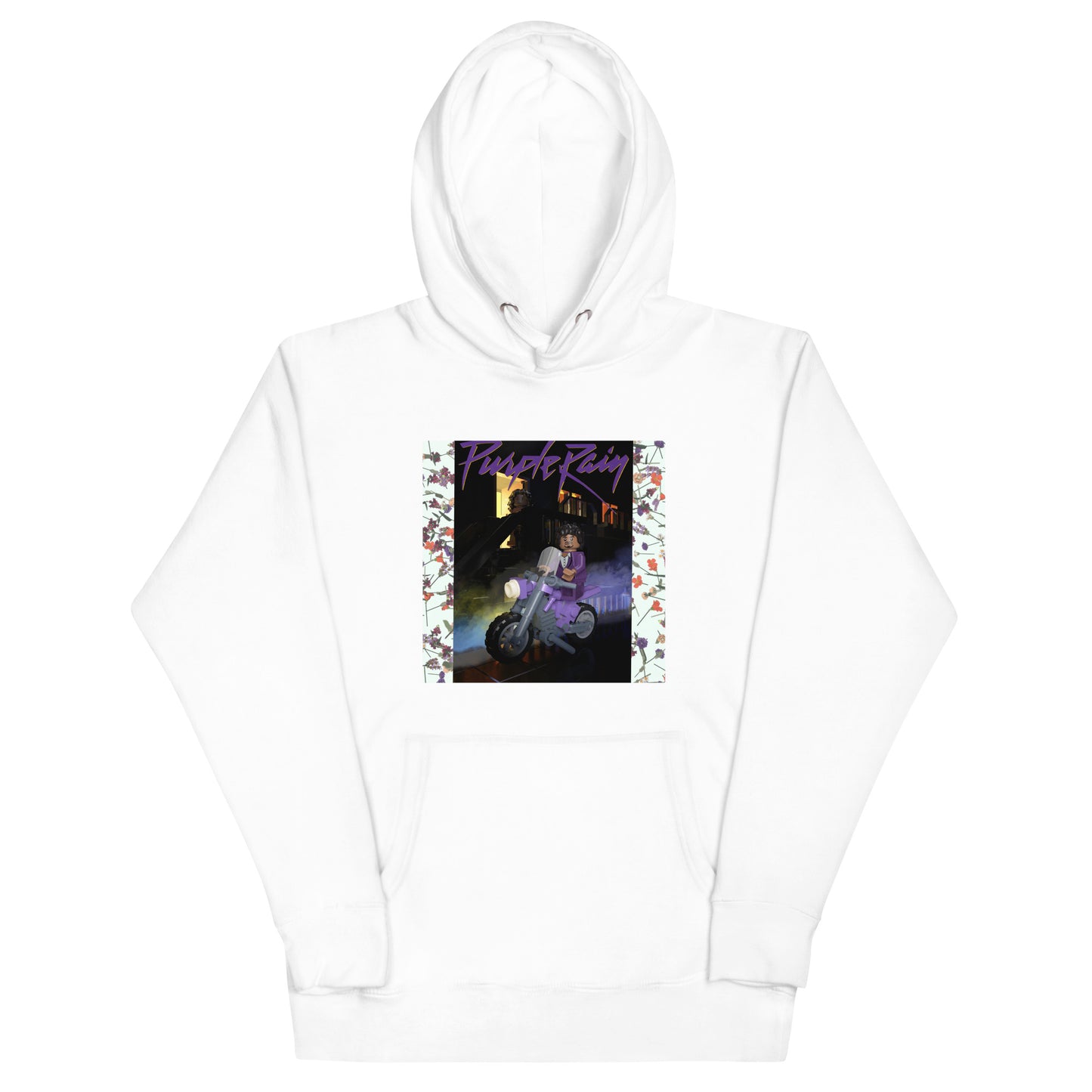 "Prince and The Revolution - Purple Rain" Lego Parody Hoodie