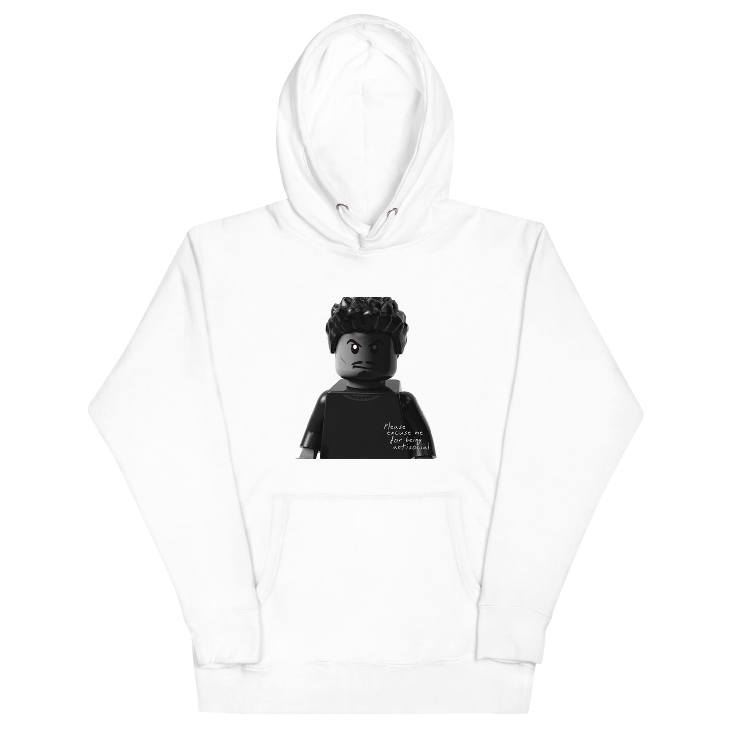 "Roddy Ricch - Please Excuse Me for Being Antisocial" Lego Parody Hoodie