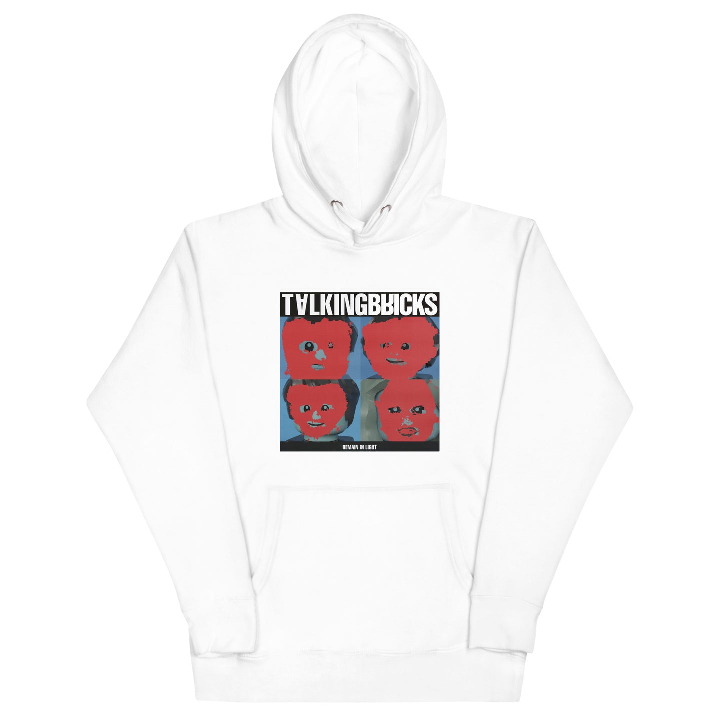 "Talking Heads - Remain in Light" Lego Parody Hoodie