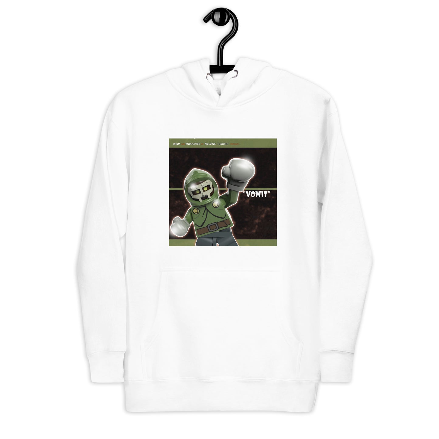 "MF DOOM & Parallel Thought - Vomit" Lego Parody Hoodie