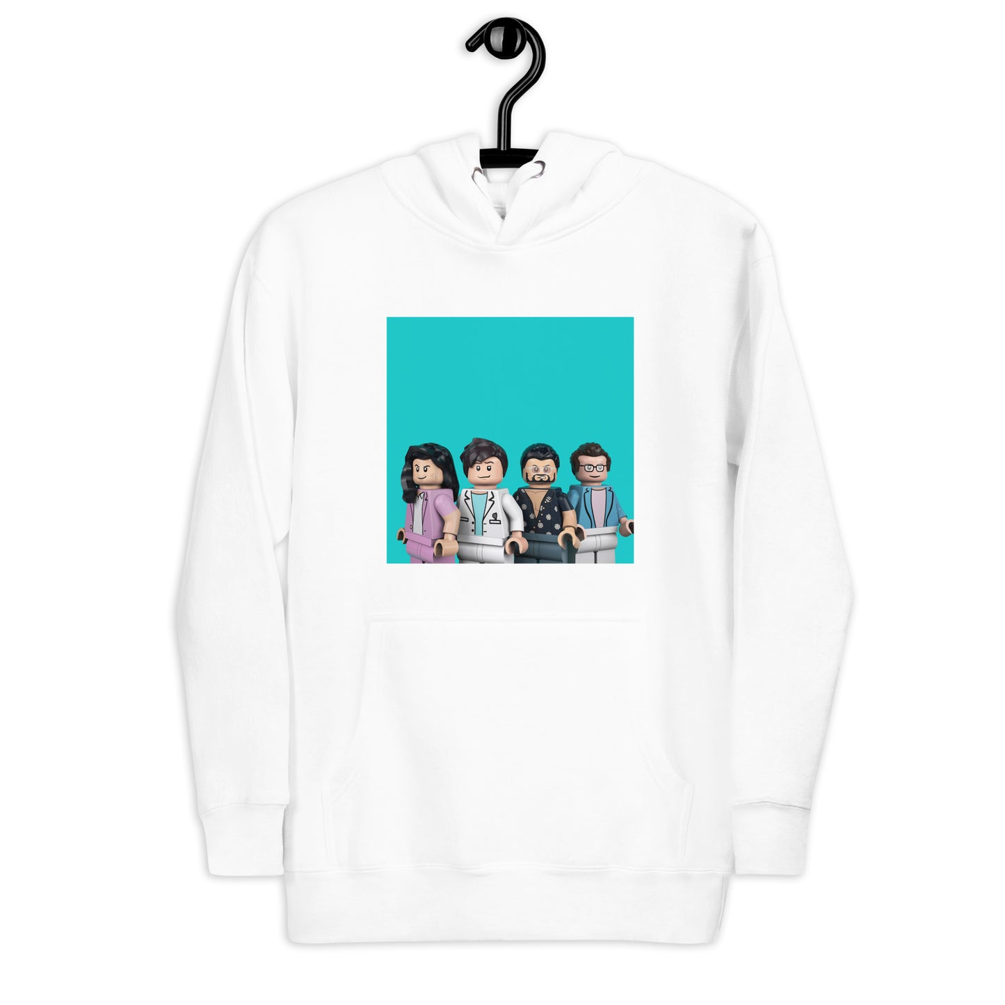 "Weezer - Weezer (Teal Album)" Lego Parody Hoodie