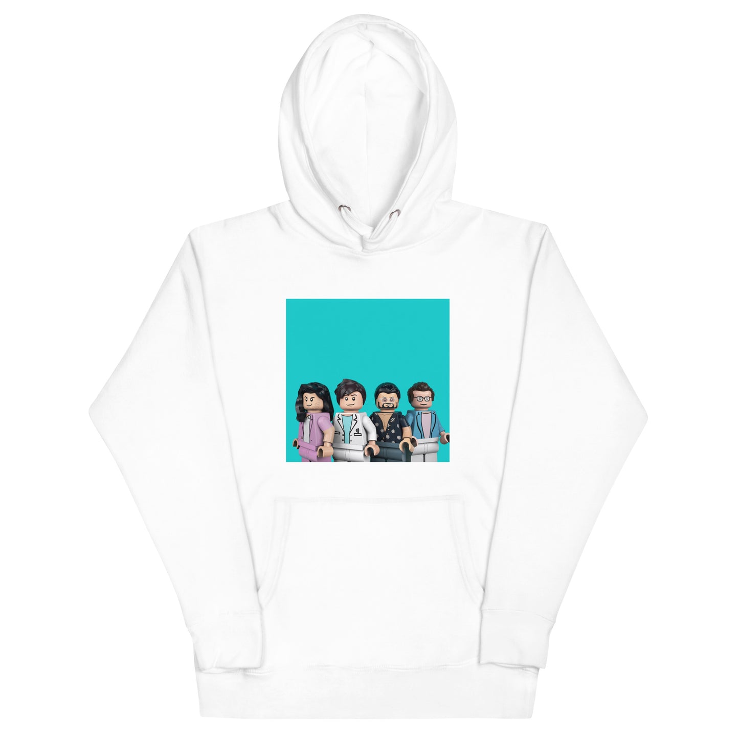 "Weezer - Weezer (Teal Album)" Lego Parody Hoodie