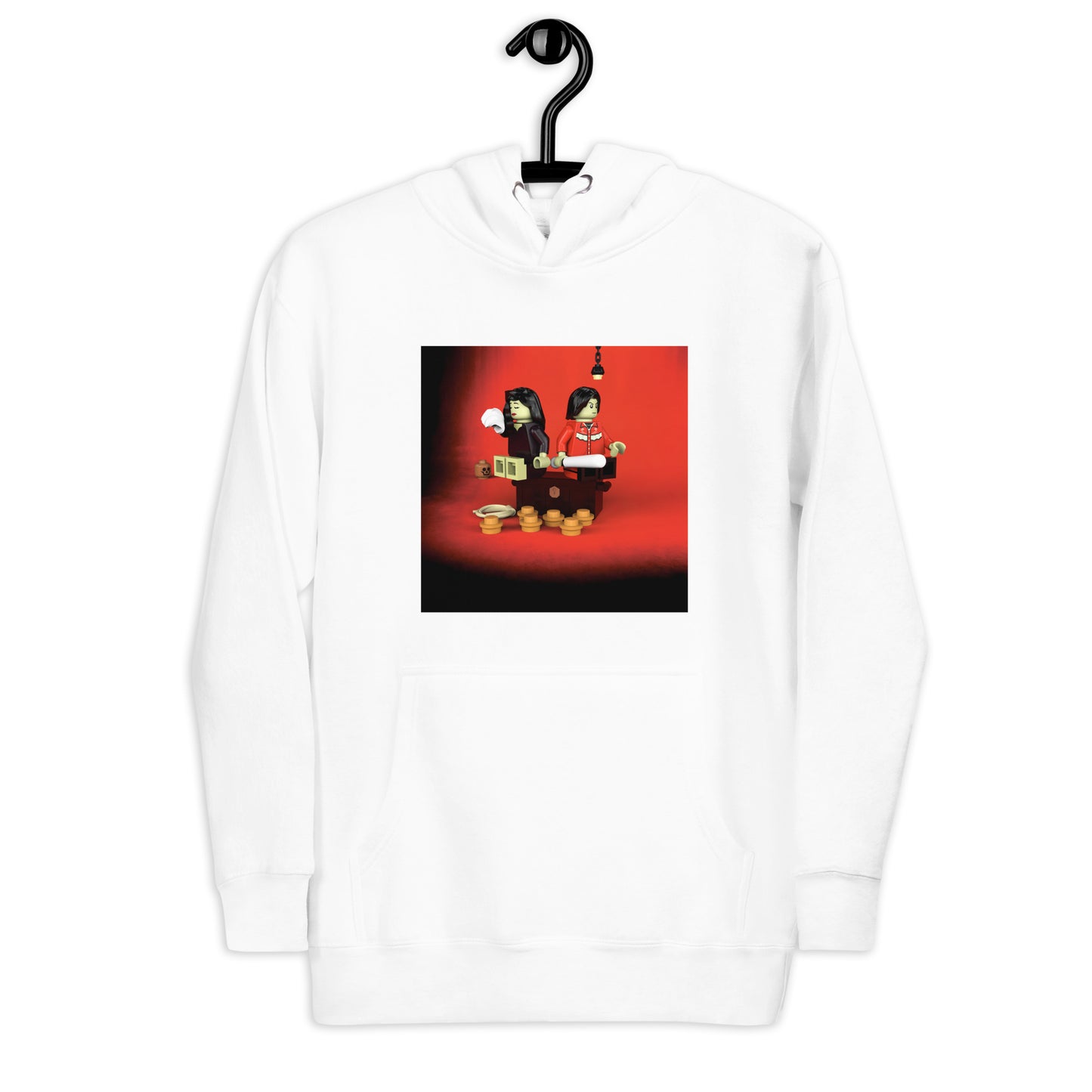 "The White Stripes - Elephant" Lego Parody Hoodie