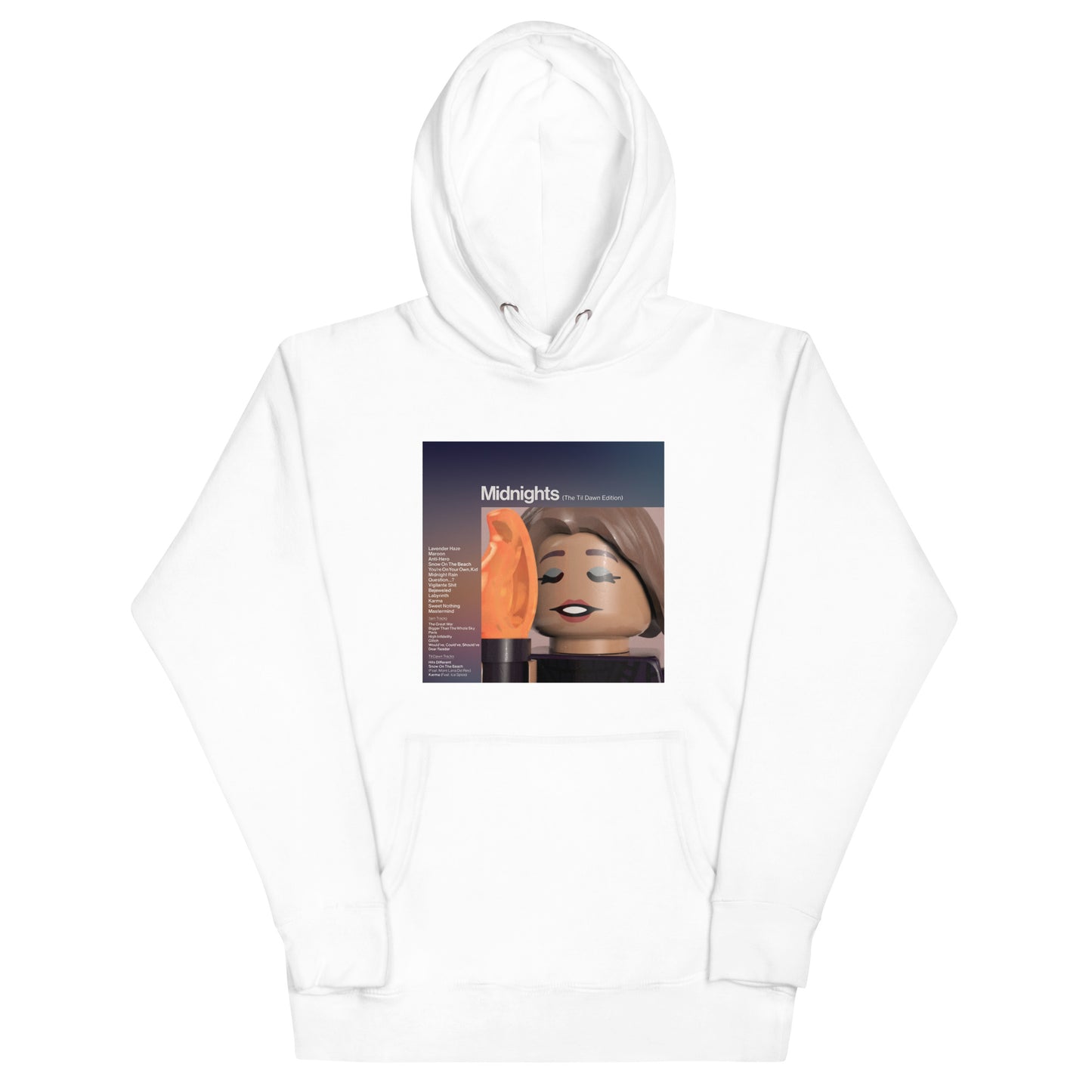 "Taylor Swift - Midnights (The Til Dawn Edition)" Lego Parody Hoodie