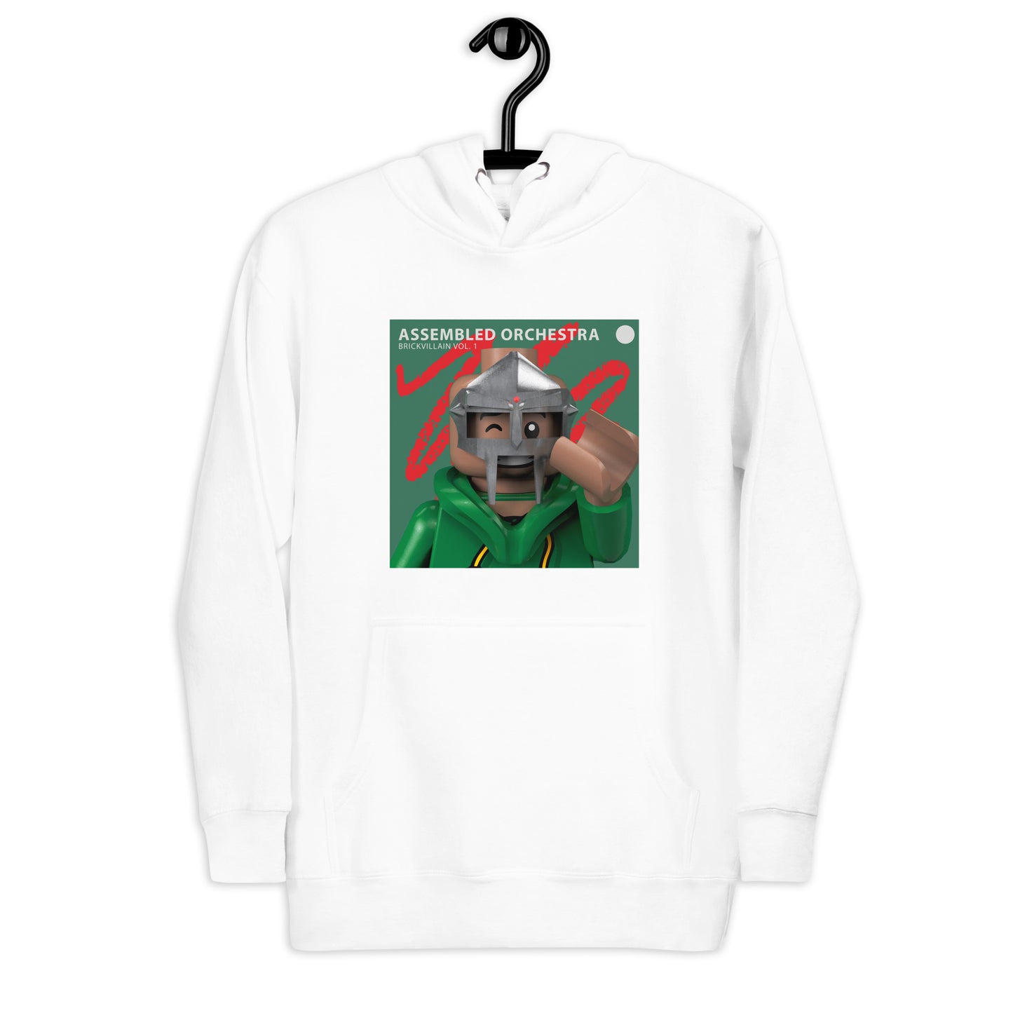 "Abstract Orchestra - Madvillain, Vol. 1" Lego Parody Hoodie