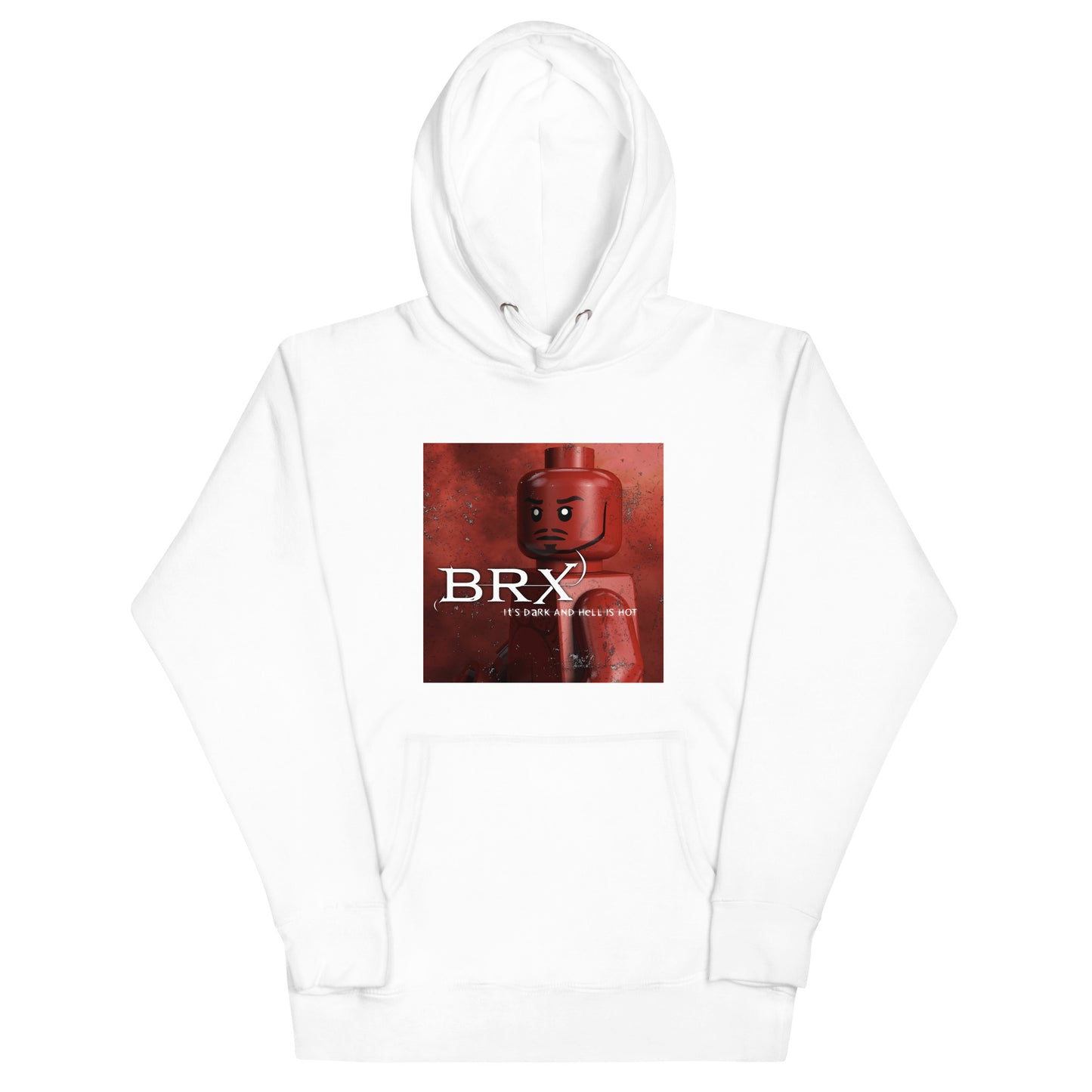 "DMX - It's Dark and Hell Is Hot" Lego Parody Hoodie