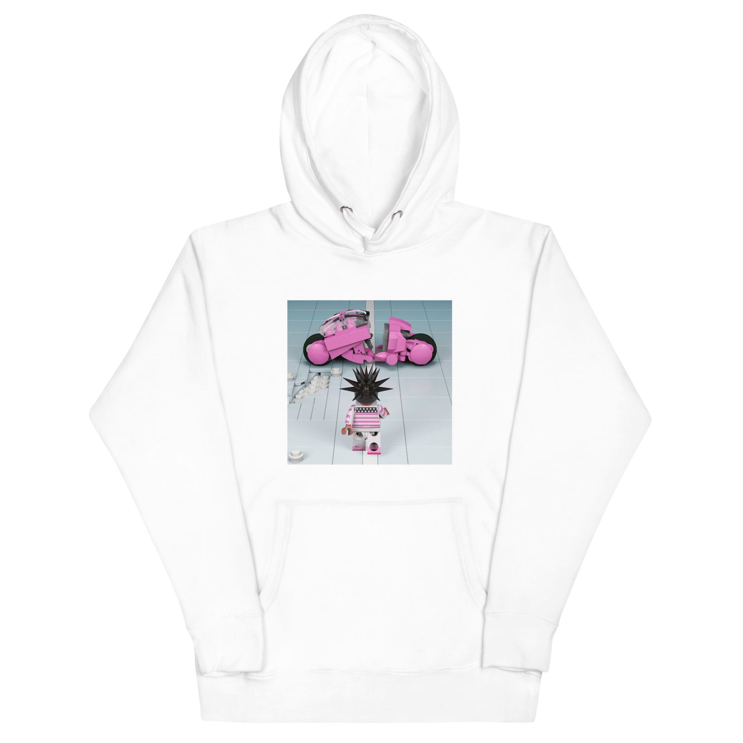 "Lil Uzi Vert - Pink Tape vs. Akira" Lego Parody Hoodie