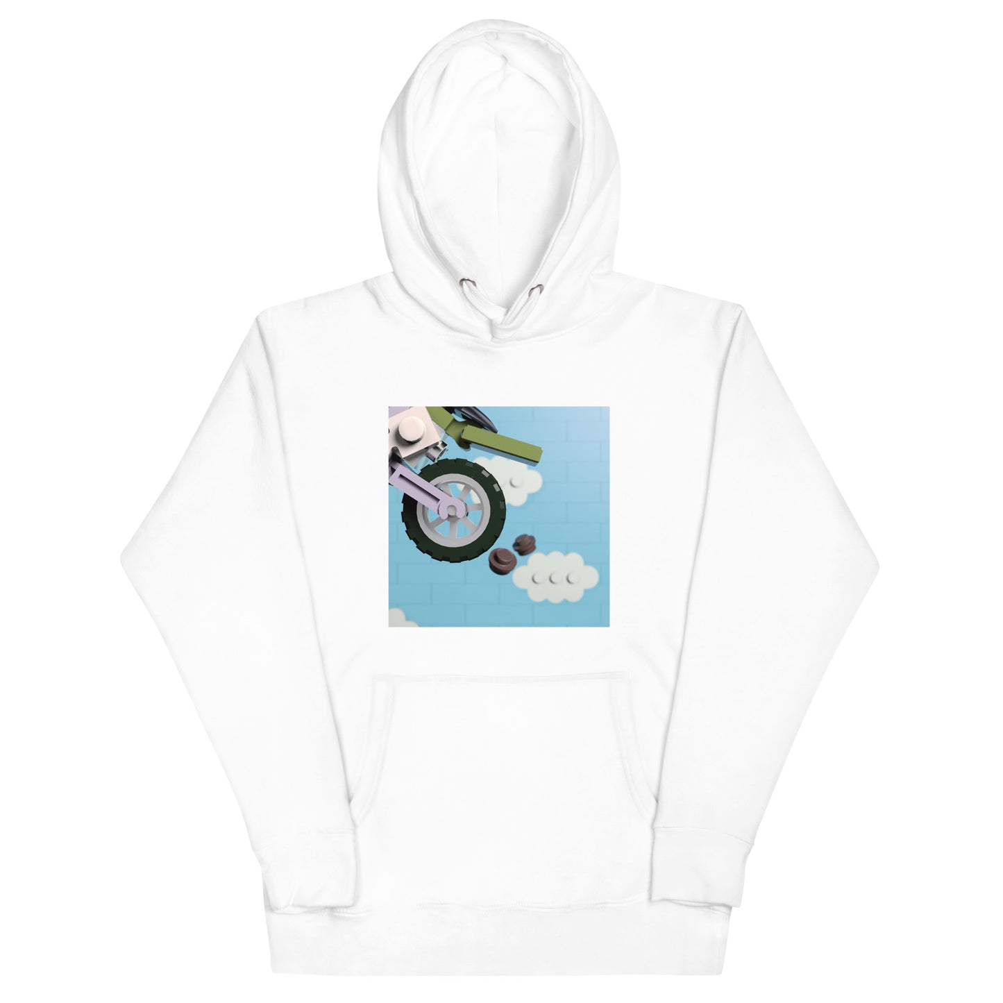 "Paris Texas - MID AIR" Lego Parody Hoodie