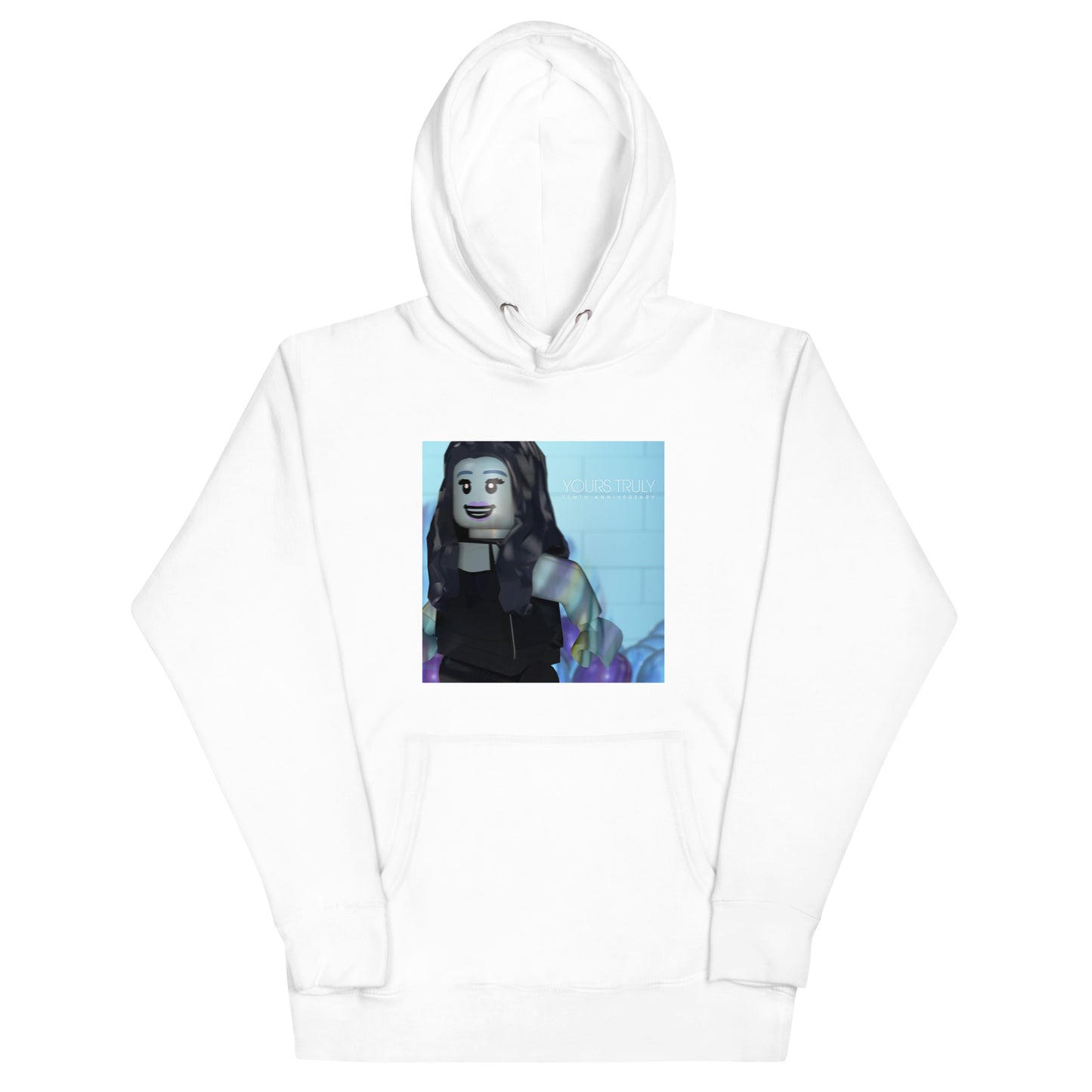 "Ariana Grande - Yours Truly (Tenth Anniversary Edition)" Lego Parody Hoodie