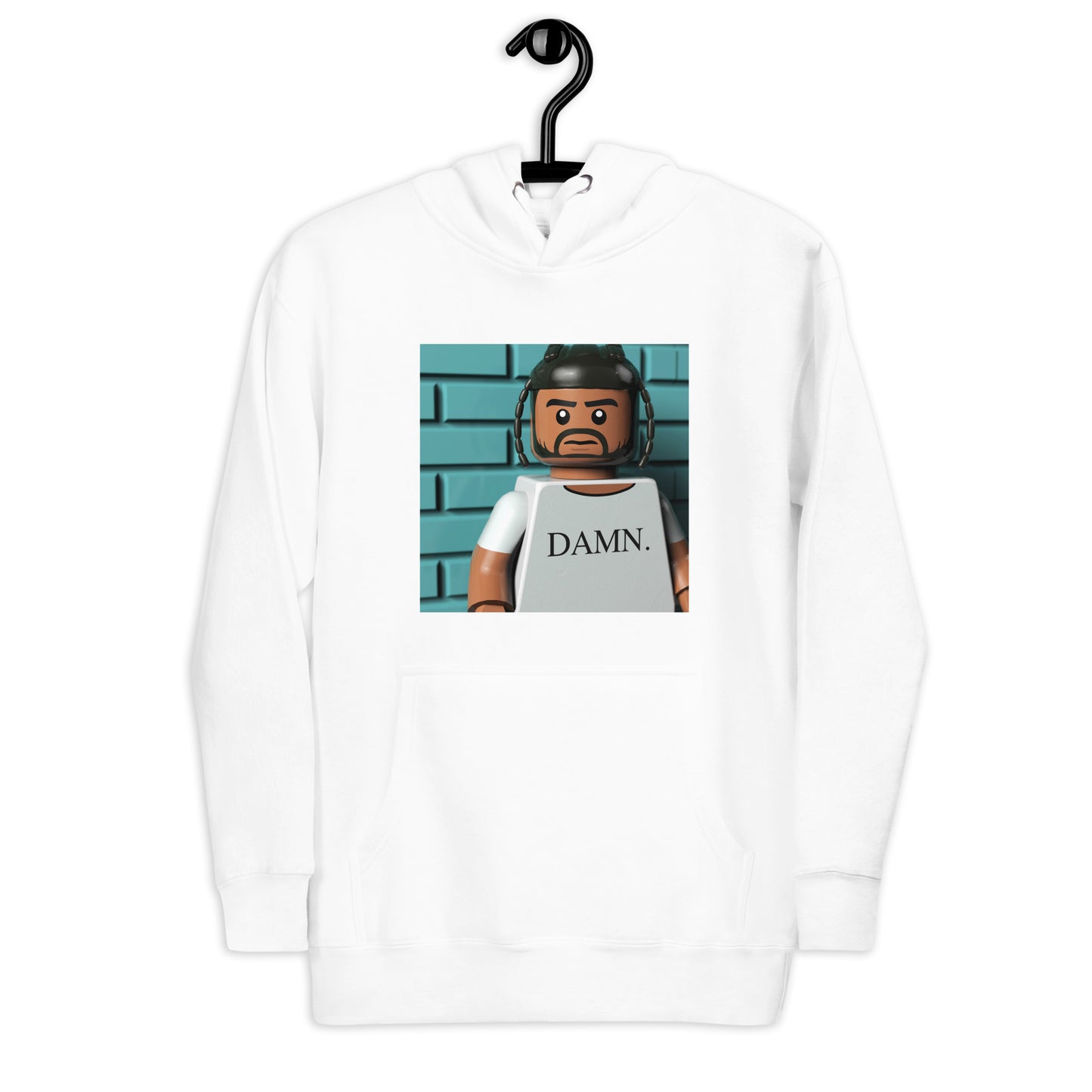 "Kendrick Lamar - DAMN. (Cover Shoot Outtake)" Lego Parody Hoodie