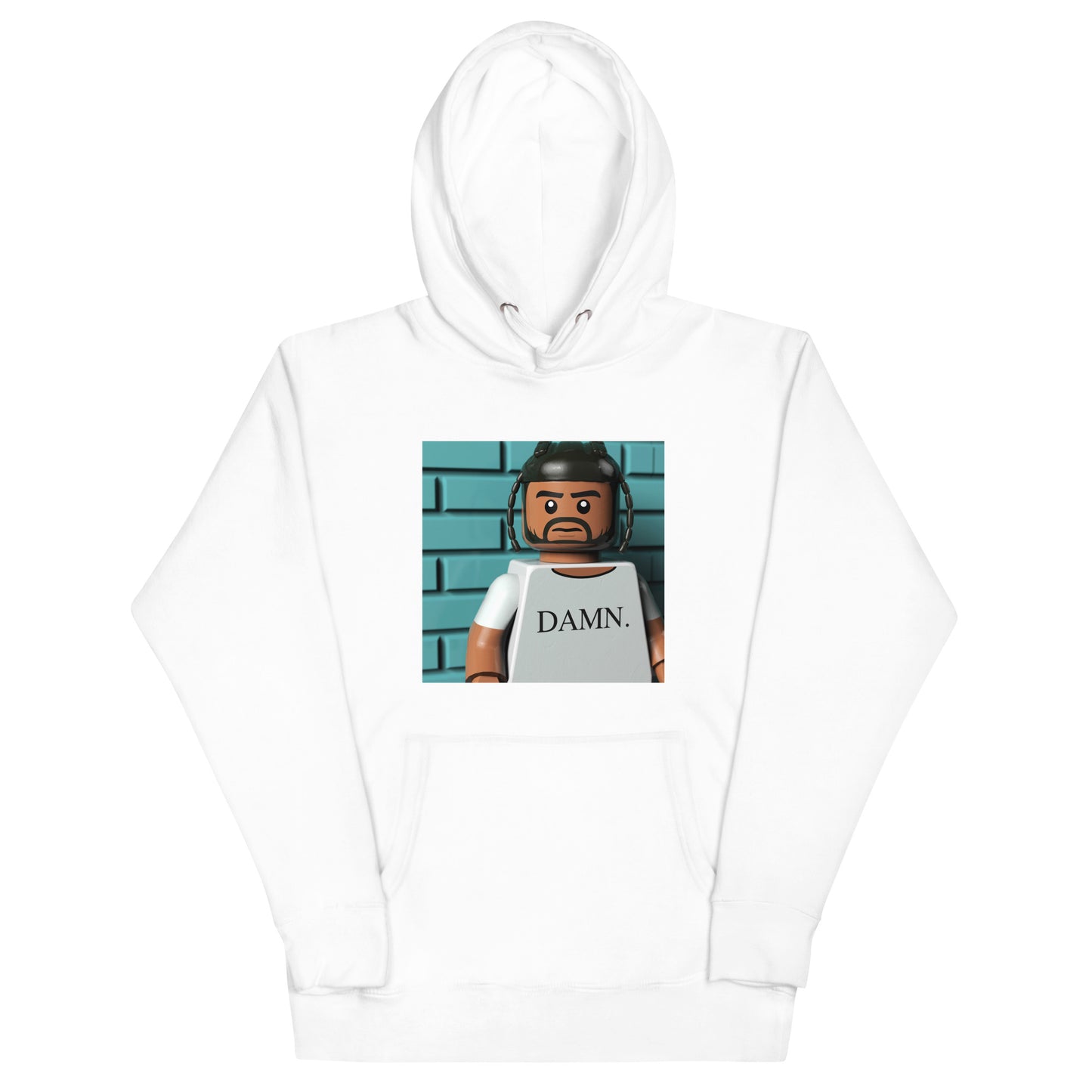 "Kendrick Lamar - DAMN. (Cover Shoot Outtake)" Lego Parody Hoodie