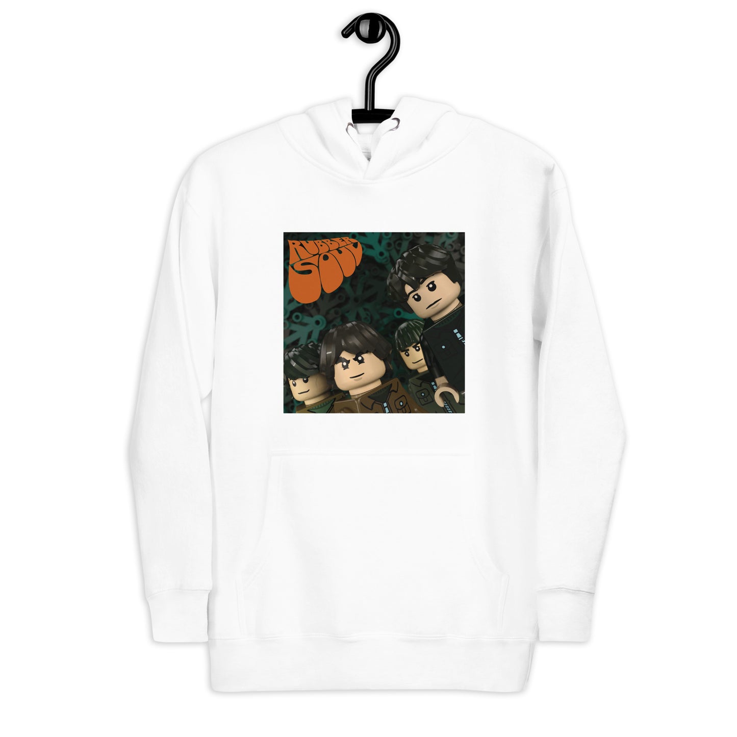 "The Beatles - Rubber Soul" Lego Parody Hoodie