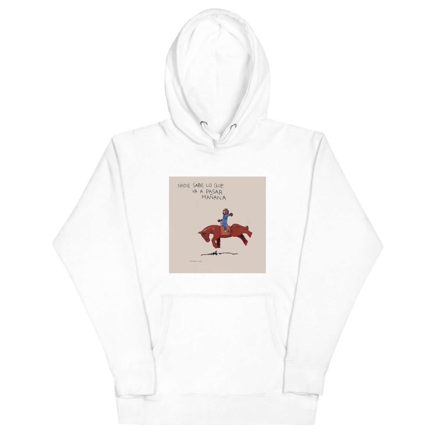 "Bad Bunny - Bad Bunny - nadie sabe lo que va a pasar mañana" Lego Parody Hoodie