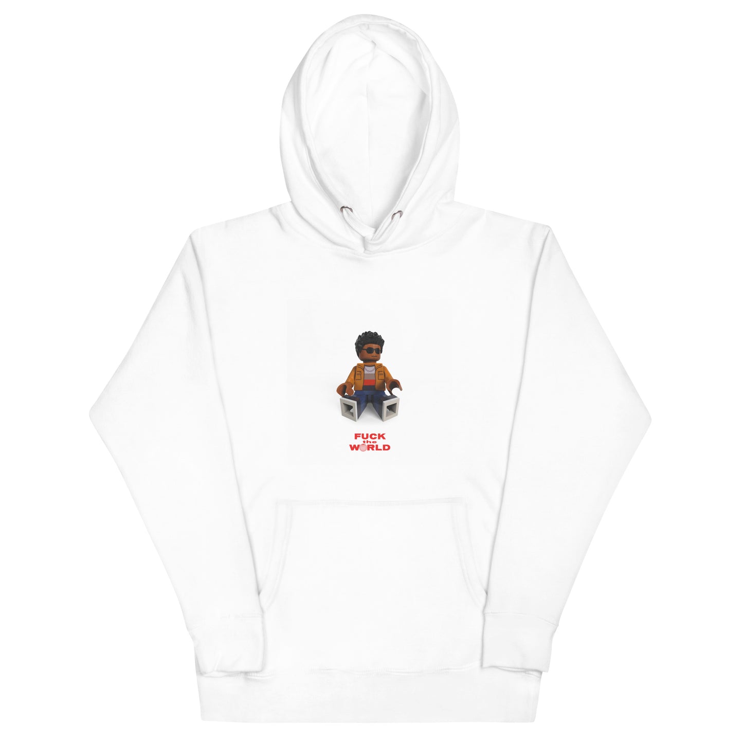 "Brent Faiyaz -  Fuck The World" Lego Parody Hoodie