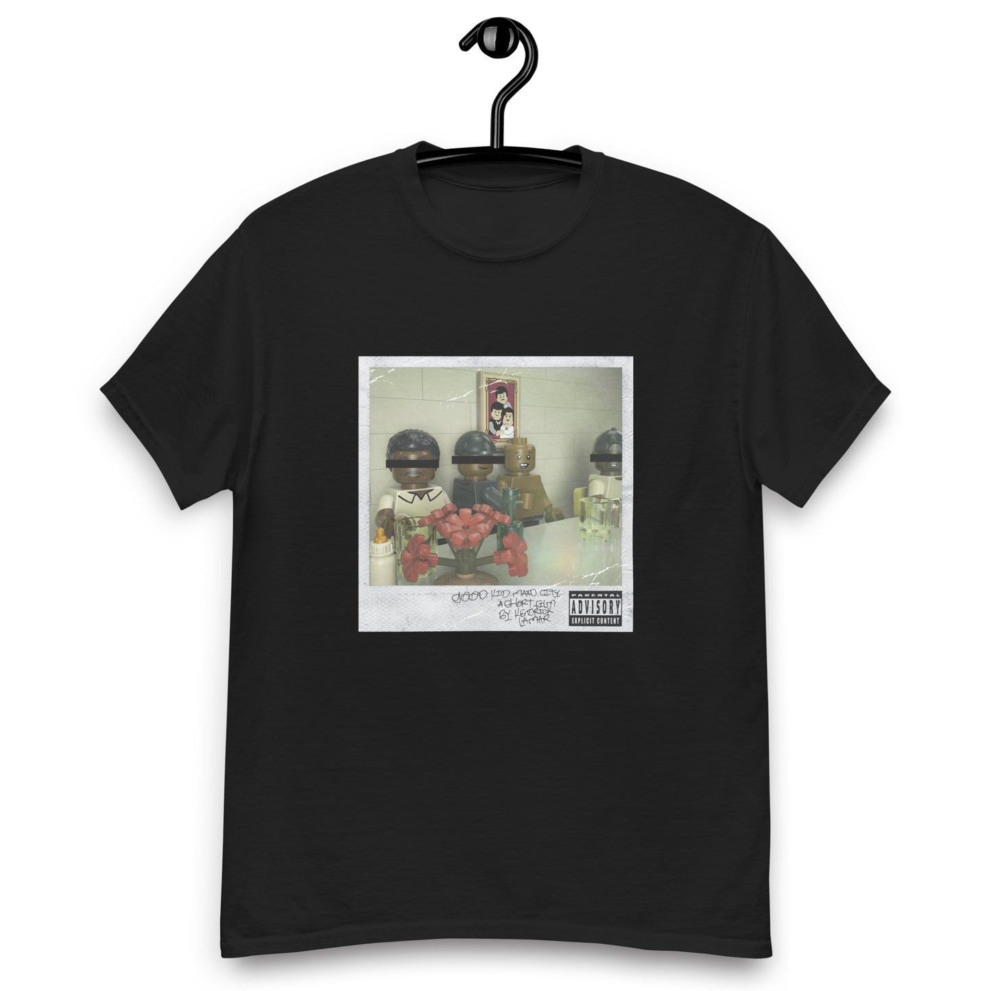 "Kendrick Lamar - good kid, m.A.A.d city (Deluxe)" Lego Parody Tshirt