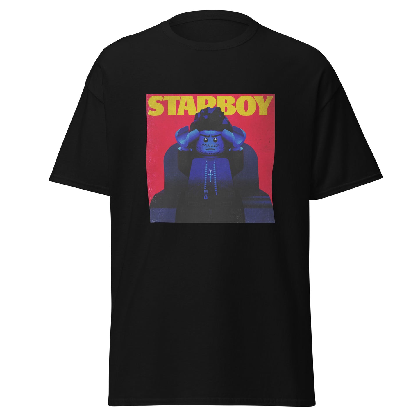 "The Weeknd - Starboy" Lego Parody Tshirt