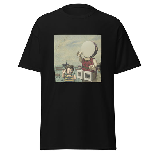 "Neutral Milk Hotel - In the Aeroplane Over the Sea" Lego Parody Tshirt